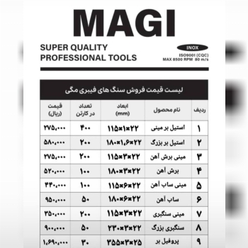 پخش صفحه سنگ های مگی