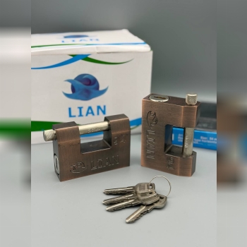 ⭐️قفل کتابی ۹۴فولادی کلید دوشیار LIAN⭐️