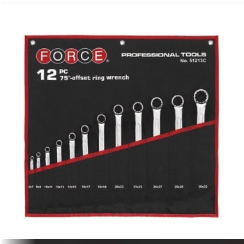 سری آچار دو سر رینگ کاور دار 12عددی،32_6میلیمترفورس FORCE