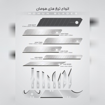 تولید وپخش انواع تیغ کاتر و شیشه پاکن