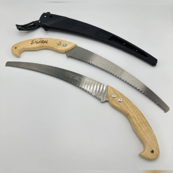 اره طرح سامورایی دسته چوبی