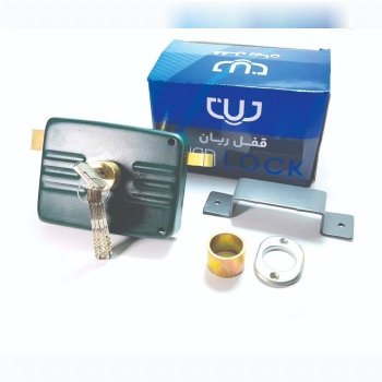 قفل حیاطی طرح ایزو با مقابل 