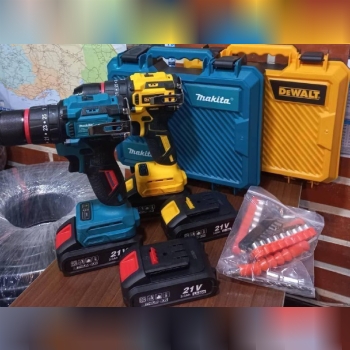 براشلس سه نظام ۱۳ بالوازم کامل یه سری پیچ کوشتی اض