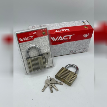  قفل آویز 70 لوکس فولادی WACT