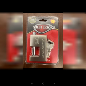 قفل کتابی کلید ناودانی