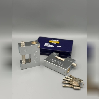 ⭐️قفل کتابی فولادی جعبه فلز کلید ناودانی فرل⭐️