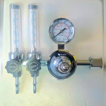  مانومتر آرگون فلومتر دار