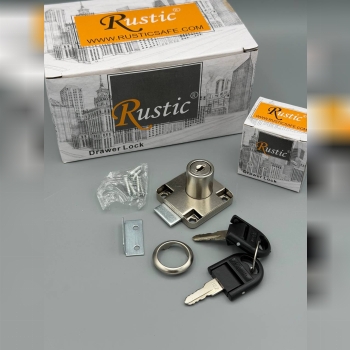 ⭐️قفل تک پله طرح رونیس کلید تاشو روستیک⭐️