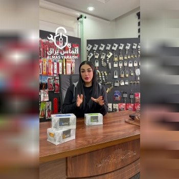 ⭐️قفل تک پله طرح رونیس کلید ماری روستیک⭐️