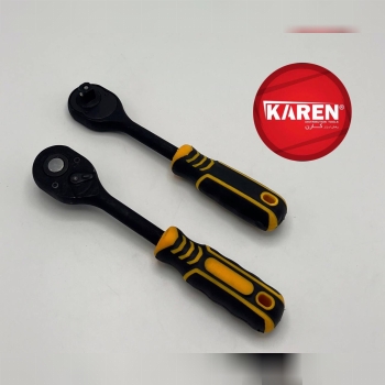  دسته بکس جغجغه ۱/۲ مشکی فشارقوی