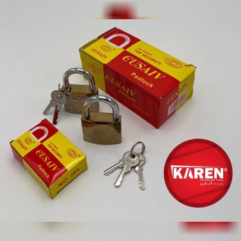  قفل آویز ۳۸ طلایی EUSAIV