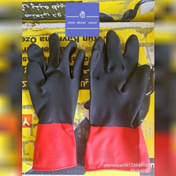 دستکش لاستیکی صنعت کار 