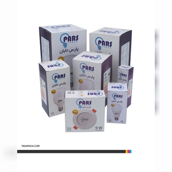⭐️ مجتمع چاپ و بسته بندی تاش پک تولید کننده انواع جعبه و کارتن برای تمامی محصولات روشنایی! 