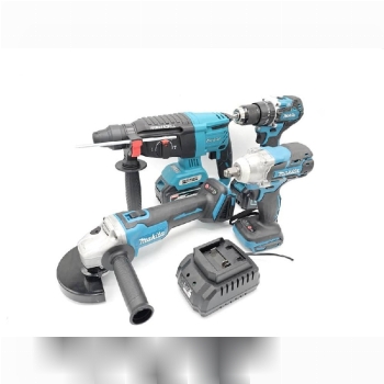 ⭐️ مجموعه چهار عددی شارژی براش لس ۱۴۸ ولت طرح ماکی