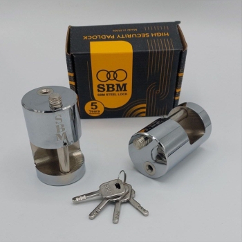 قفل استوانه ای فولادی SBM 