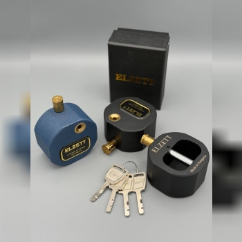 قفل گرد پشت بسته ELZETT