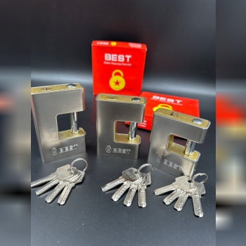  قفل کتابی روکشدار نیکل BEST 