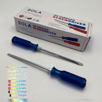 پیچ گوشتی ضربه و آچار خور sola