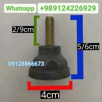 پایه پیچی سایز پیچ ۸ و ۱۰ مشکی