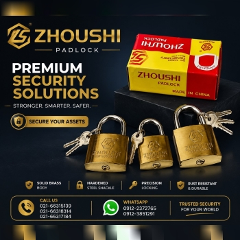 قفل آویز کیلید معمولی ZHOUSHI 