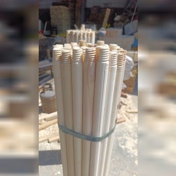 دسته تی و جاروی چوبی 