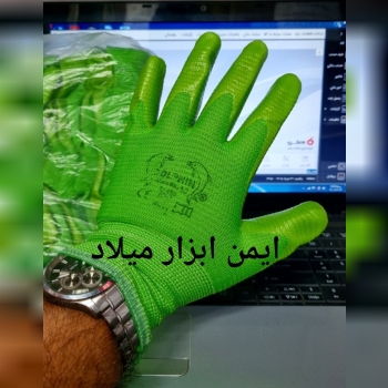 دستکش نیتریل شیاری دلفین