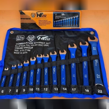 آچار یکسر ۱۲ و ۸ عددی روکشدار HT252
