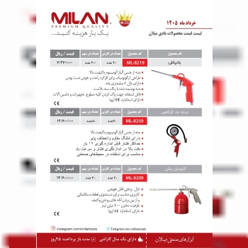 بادپاش میلان با قدرت بالا باد را به سمت سطوح هدایت