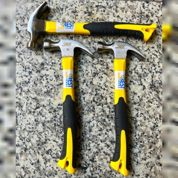 *چکش 250 دوشاخ دسته فایبرBEST* ساخت چین درجه یک تع