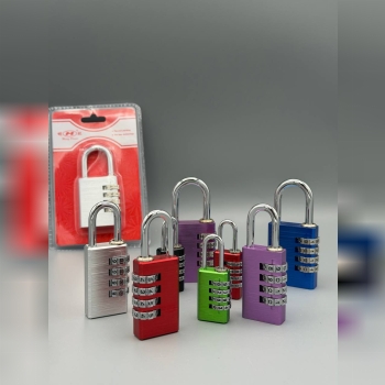 ⭐️قفل آویز رمزدار آلومینیومی برند M⭐️