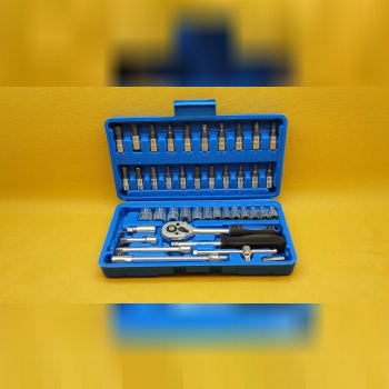  جعبه بکس 1/4 درایو 46 پارچه چینی 