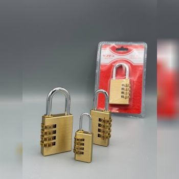 ⭐️قفل آویز رمزدار برنجی برند M⭐️