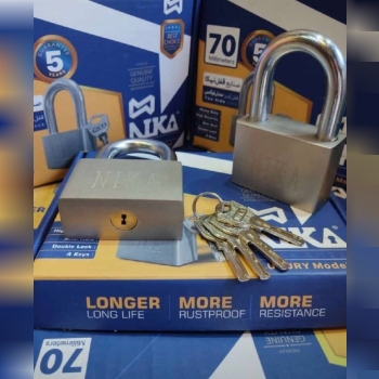 قفل آویز 70 لاکچری نیکا