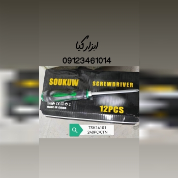  پیچگوشتی دو طرفه ۶/۱۰۰ تعداد در کارتن : .. عدد به