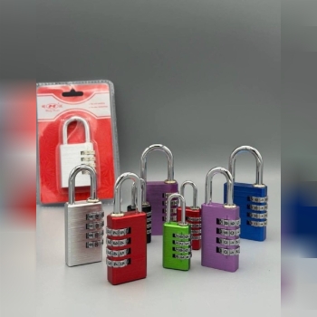 قفل رمز دار رنگی