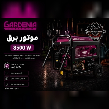 موتور برق بنزینی ۸/۵ کیلوات گاردینا 