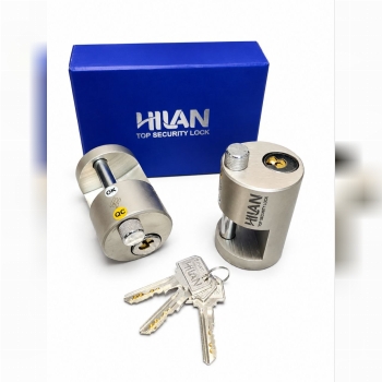  قفل استوانه ای فولادی لوکس HILAN