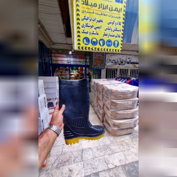 چکمه مشکی ساق بلند