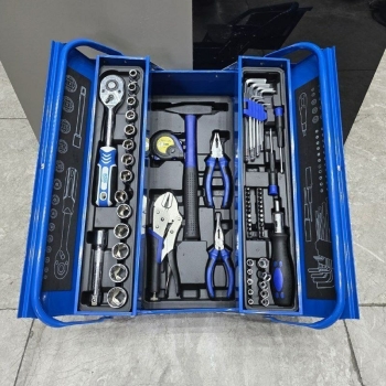  مجموعه جعبه بکس و ابزار ۶۵ عددی صنعتی باس