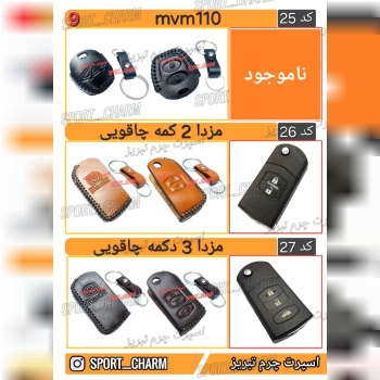 کاتالوگ کاور ریموت چرم طبیعی 9