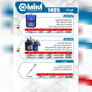 روغندان ۳۰۰ و ۵۰۰ سی سی و آلن کیفی شش پر میکا ساخت