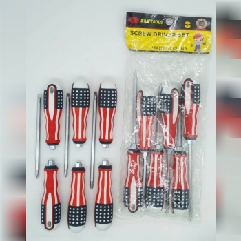 پيچ گوشتی 6عددی پرچمی دوطرفه