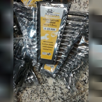 آچار یکسر رینگی پلکانی 12 عددی 