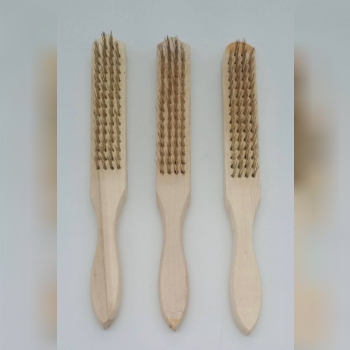 فرچه سیمی دسته چوبی چینی