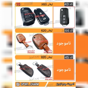 کاتالوگ کاور ریموت چرم طبیعی 15