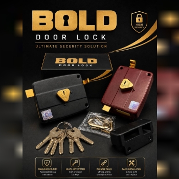  قفل حیاطی طرح کالی بولد -Bold