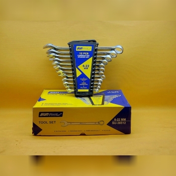 آچار یکسر رینگ پلکانی 12 عددی SUN TOOLS