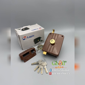  حیاطی طرح ایزو برنجی Lapix کلید برنجی زبانه برنجی توپی برنجی همراه با پیچ مقابلی دست اول تعداد محدو