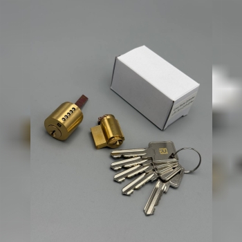  سیلندر قفل برقی روملی دوطرف توپی تمام برنج ۵کلید 