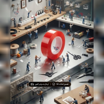 چسب دوطرفه نانو ژله‌ای شفاف